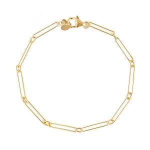 Boyfriend Link Bracelet 14K