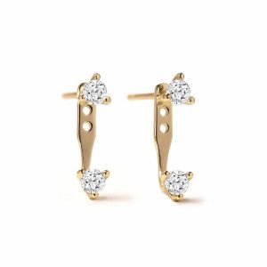 SIO PERR|Tiny Solitaire Earring Jacket