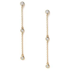 Dainty Crystal Drop Earrings