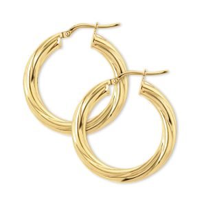 SIO PERR|Thick Twisted Hoops
