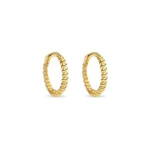 SIO PERR|Small Rope Huggie Earrings